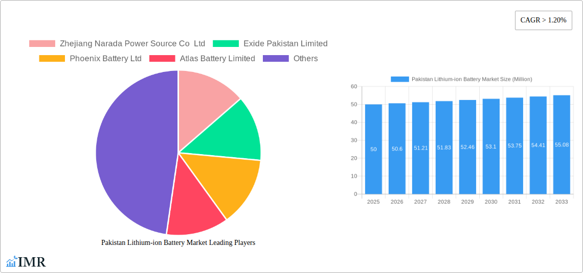 Pakistan Lithium-ion Battery Market Research Report - Market Size, Growth & Forecast