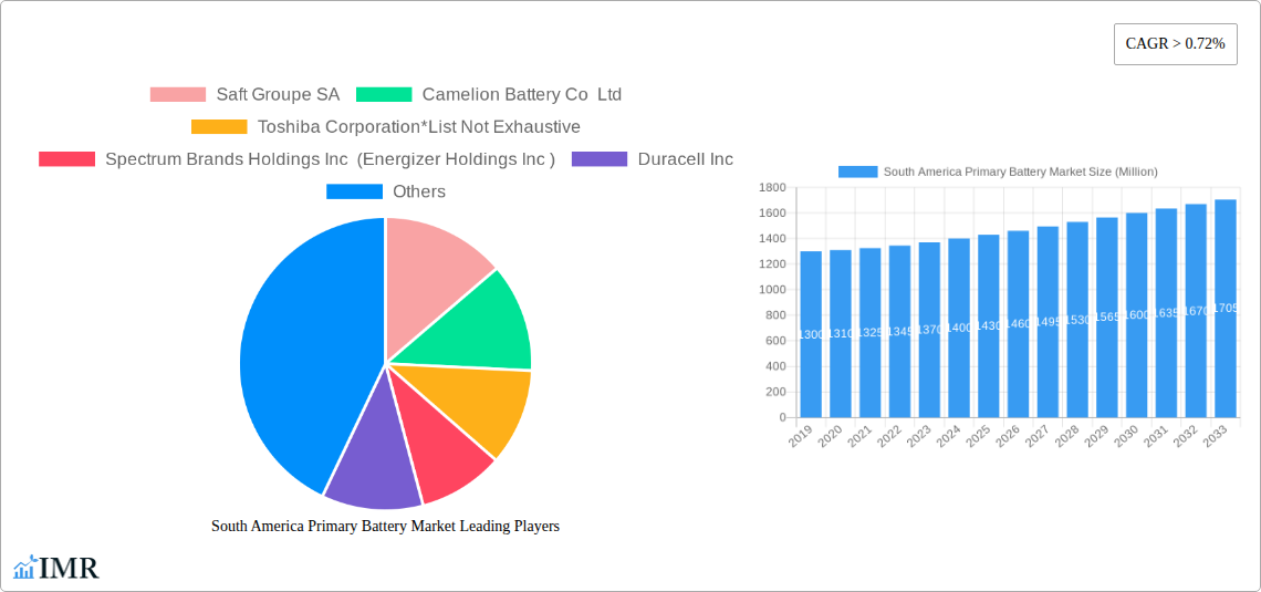 South America Primary Battery Market Research Report - Market Size, Growth & Forecast