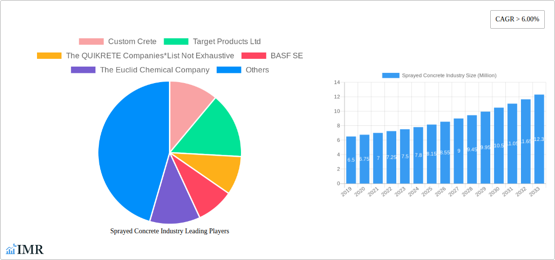 Sprayed Concrete Industry Research Report - Market Size, Growth & Forecast