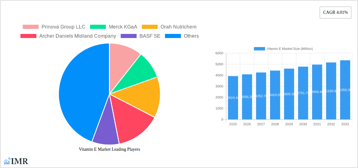 Vitamin E Market Research Report - Market Size, Growth & Forecast