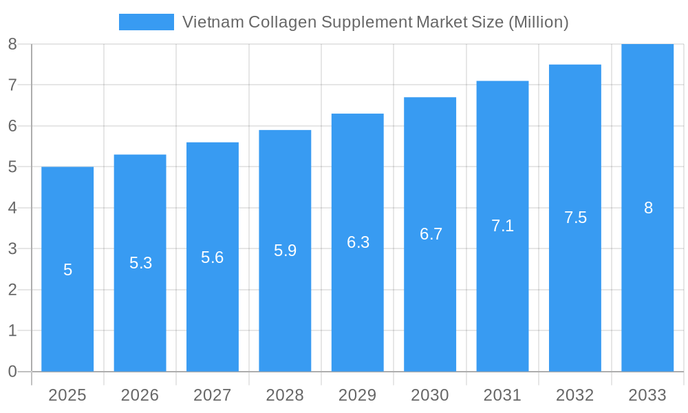Vietnam Collagen Supplement Market Market Size and Forecast (2024-2030)