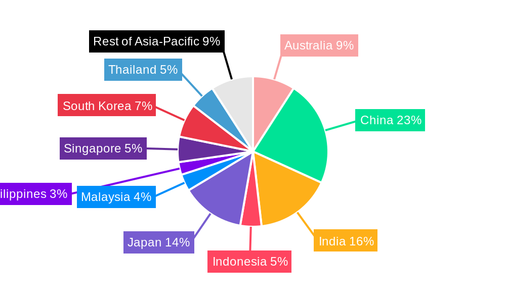 APAC Business Jet Market Regional Share