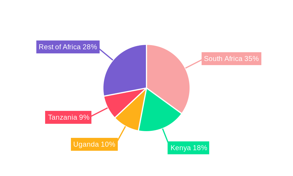 Africa Dairy Based Beverages Industry Regional Share