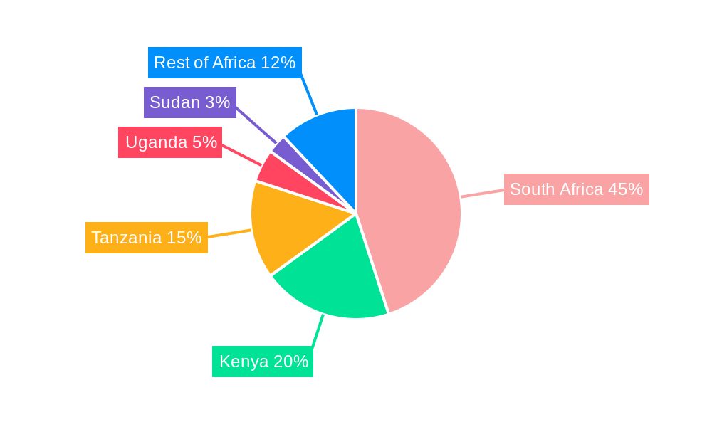 Africa Wellness Tourism Industry Regional Share