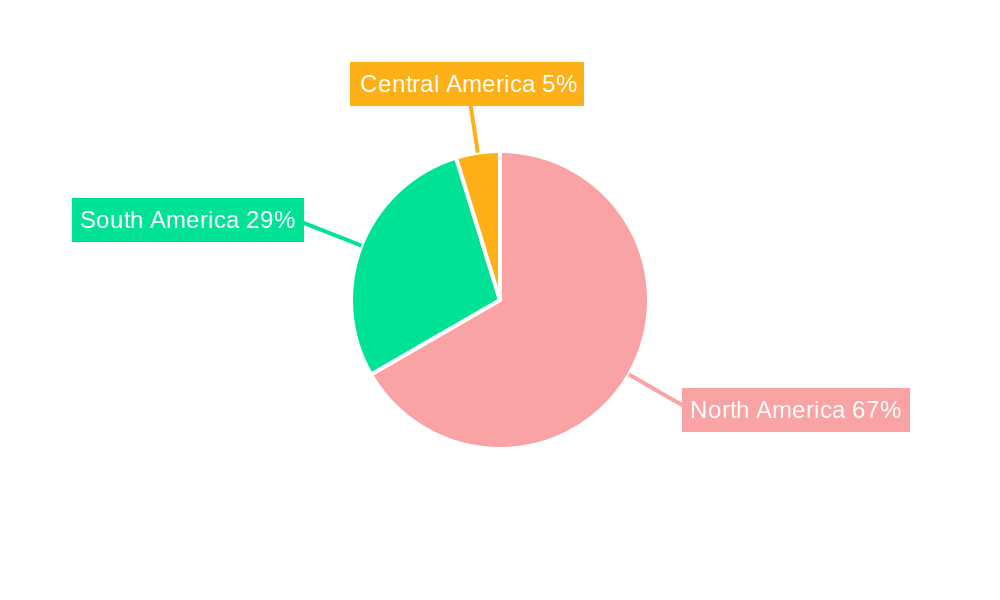 Americas Medium And Large Caliber Ammunition Market Regional Share