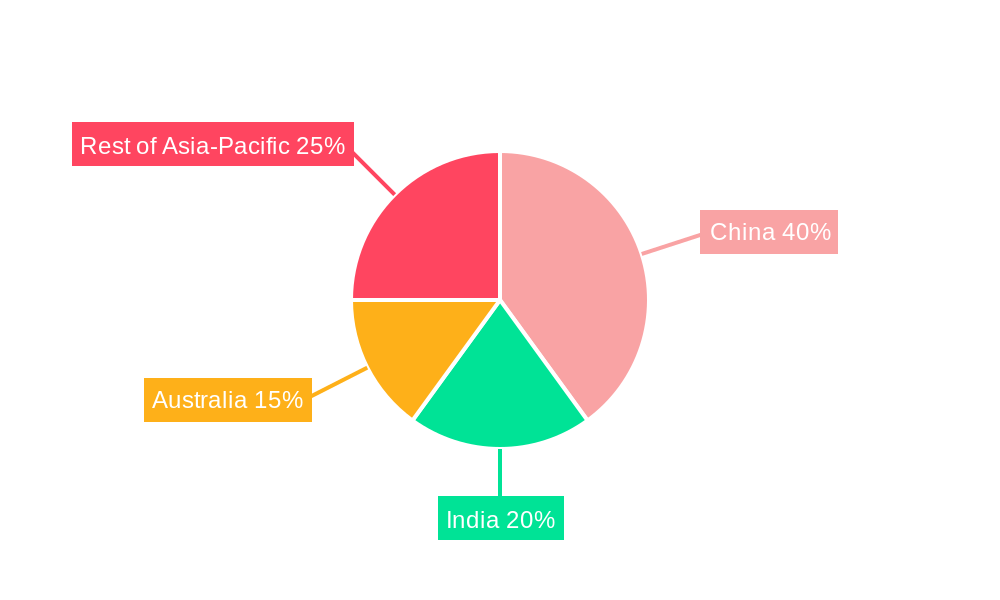 Asia-Pacific Charter Jet Service Industry Regional Share