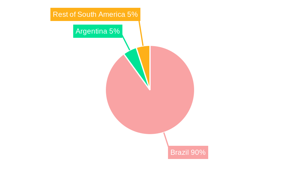 Brazil Food Sweeteners Market Regional Share