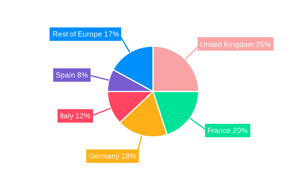 Europe Arts Promoter Market Regional Share