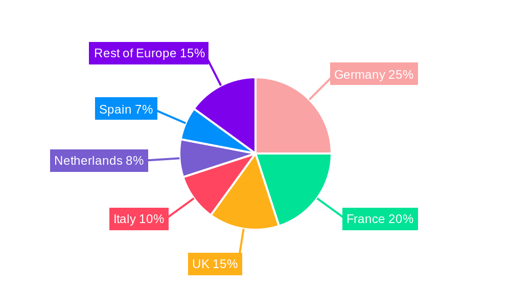 Europe Feed Vitamins Market Regional Share