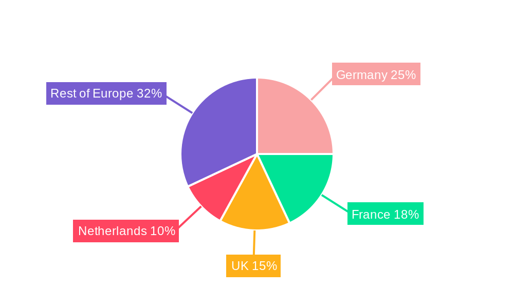Europe Hydraulic Fracturing Market Regional Share