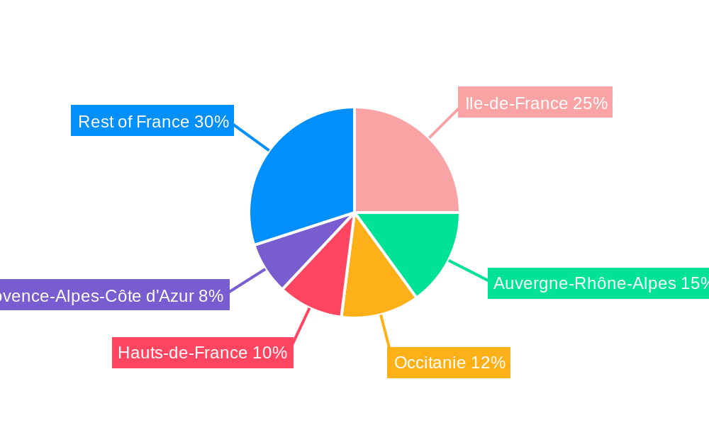 France Auto Loan Market Regional Share