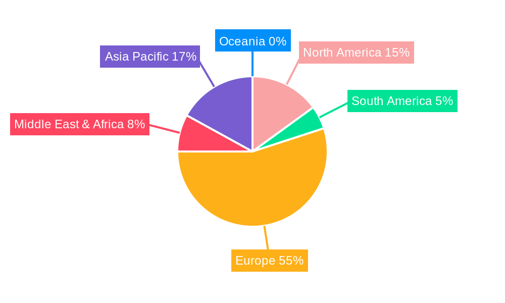 German Flooring Market Regional Share