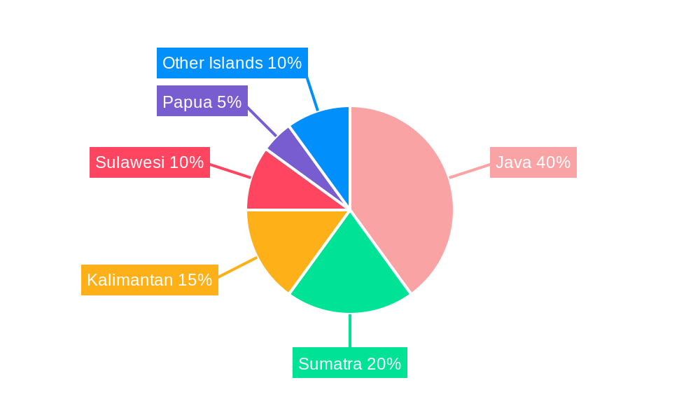 Indonesia Satellite Communications Market Regional Share