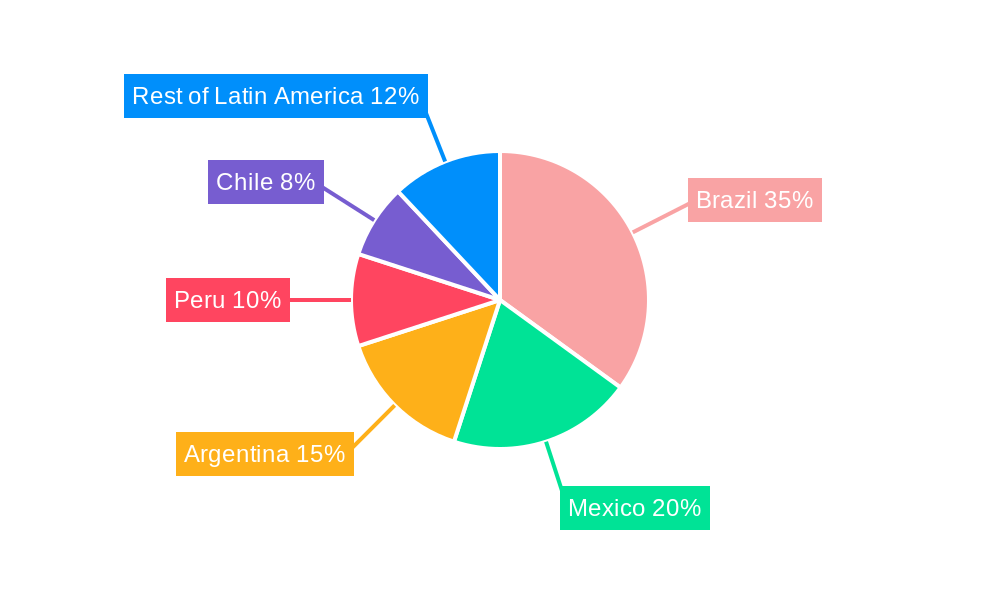 Latin America Container Terminal Operations Market Regional Share