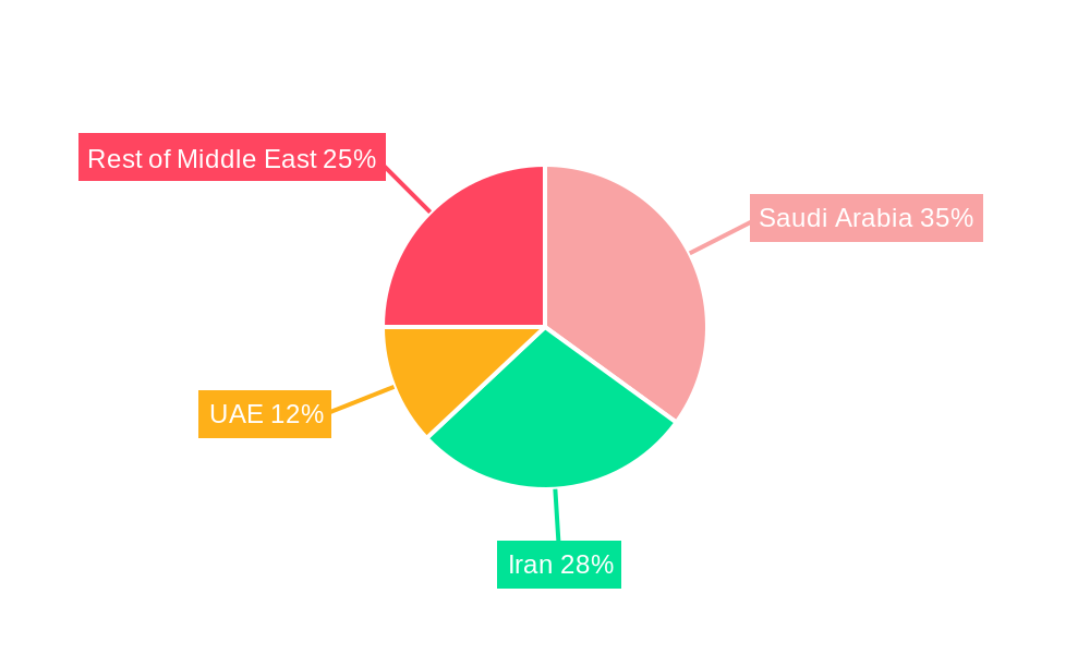 Middle East Feed Enzymes Market Regional Share