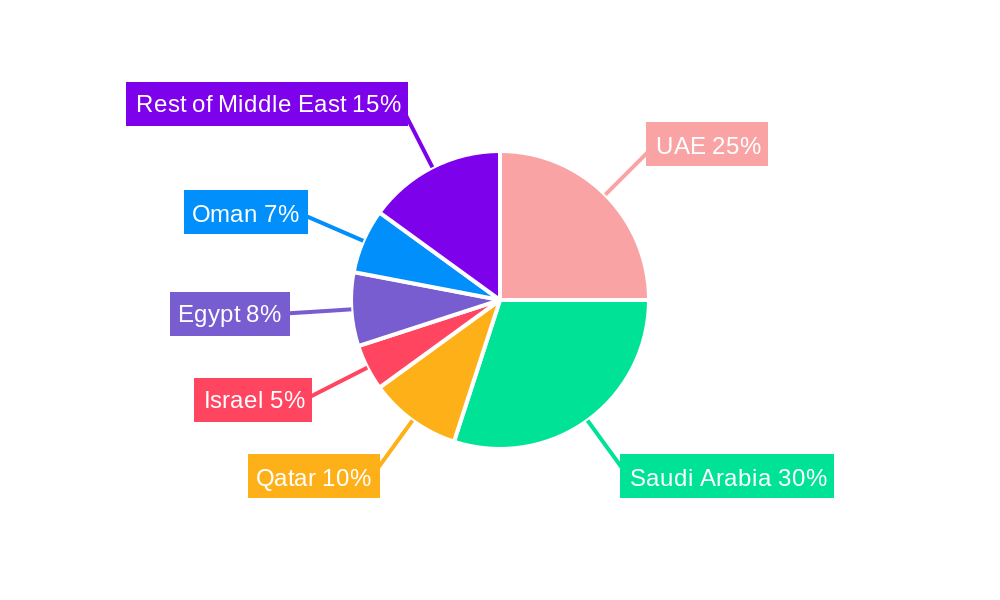 Middle East Offshore Crane Market Regional Share