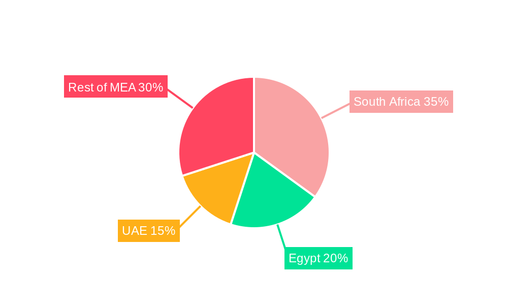 Middle-East and Africa Carbon Black Market Regional Share