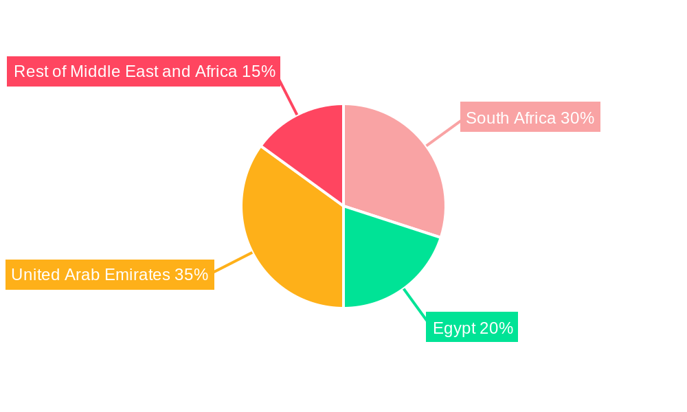 Middle East and Africa Solar Panel Recycling Market Regional Share