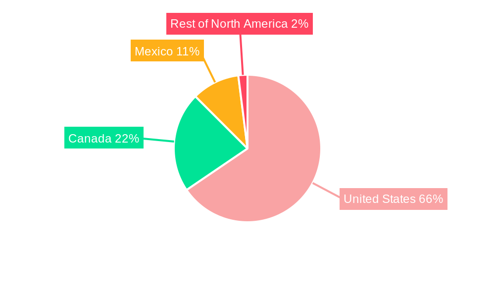North America Clean Label Ingredient Market Market Share by Region - Global Geographic Distribution