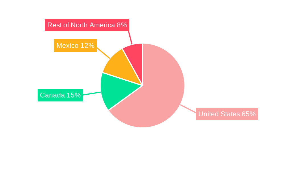 North America E-Commerce Watch Market Regional Share