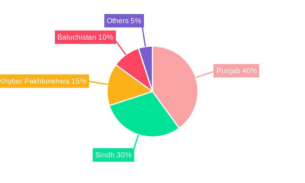 Pakistan Courier, Express, and Parcel (CEP) Market Regional Share