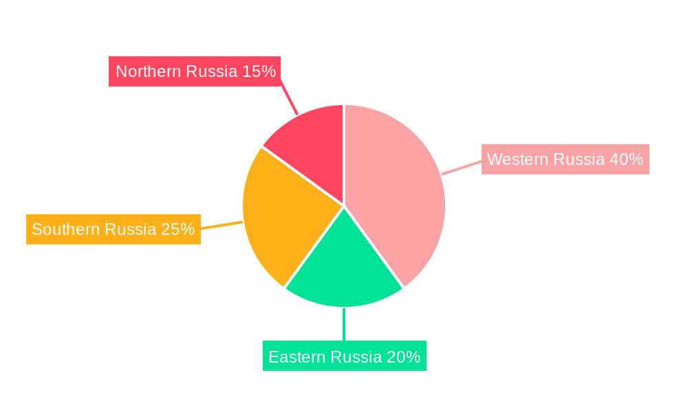Russia Automotive Glass Fiber Composites Market Regional Share