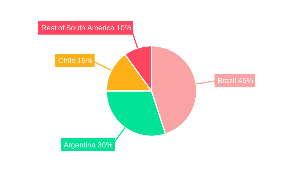 South America Herbicide Market Regional Share