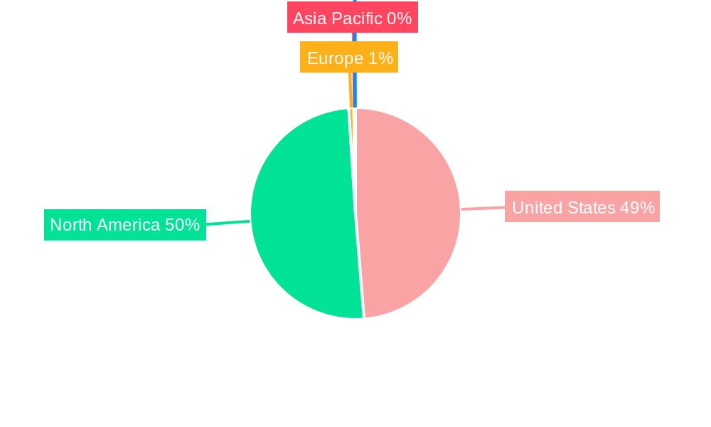United States Borescope Market Market Share by Region - Global Geographic Distribution