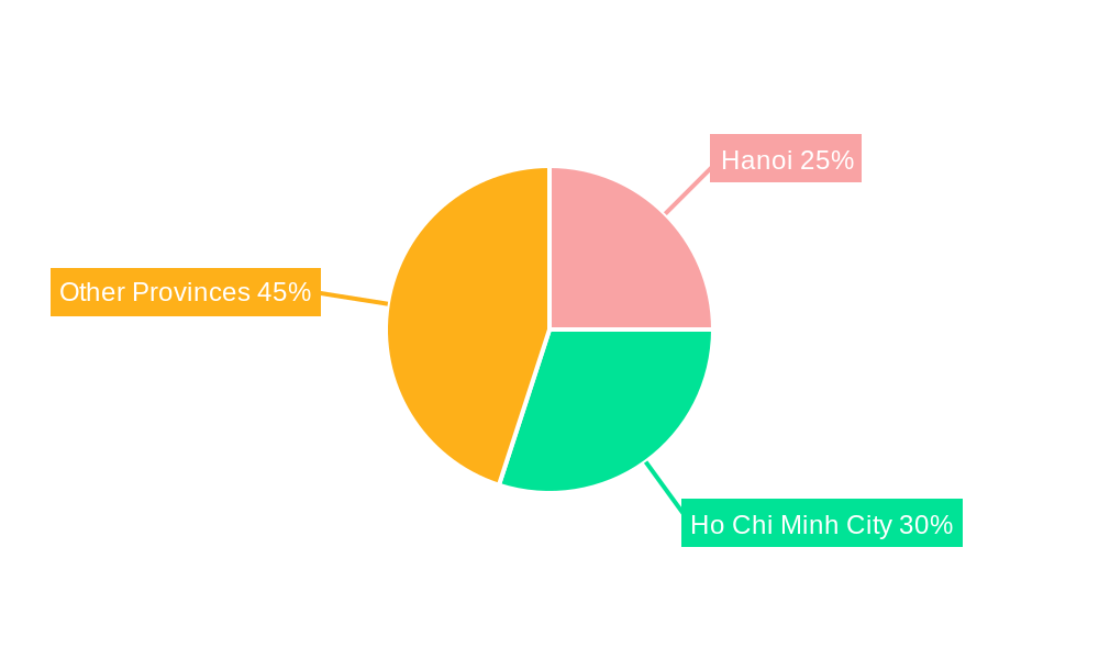 Vietnam Ride Hailing Market Regional Share
