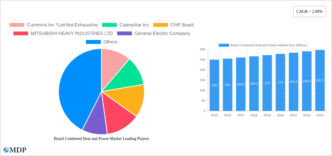 Brazil Combined Heat and Power Market Research Report - Market Size, Growth & Forecast