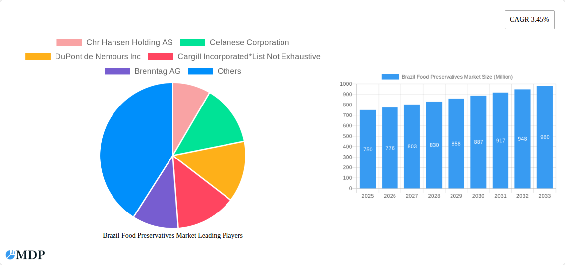 Brazil Food Preservatives Market Research Report - Market Size, Growth & Forecast