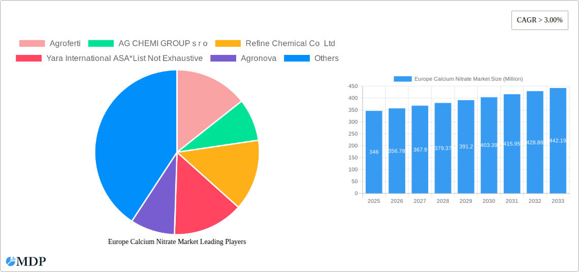 Europe Calcium Nitrate Market Research Report - Market Size, Growth & Forecast