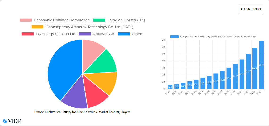 Europe Lithium-ion Battery for Electric Vehicle Market Research Report - Market Size, Growth & Forecast