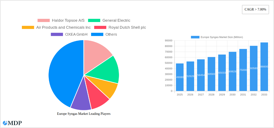 Europe Syngas Market Research Report - Market Size, Growth & Forecast