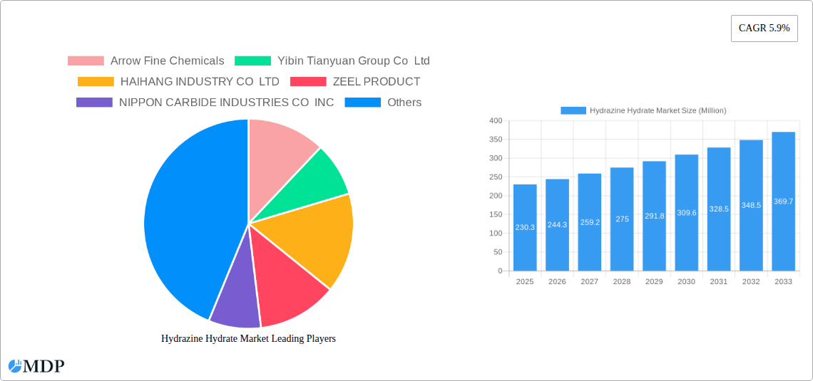 Hydrazine Hydrate Market Research Report - Market Size, Growth & Forecast