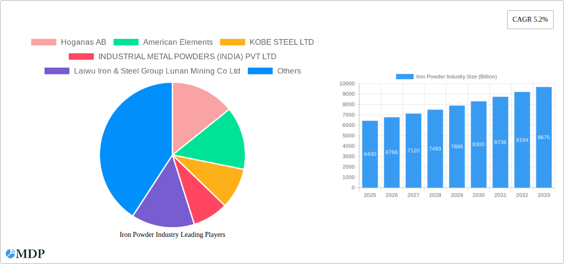 Iron Powder Industry Research Report - Market Size, Growth & Forecast