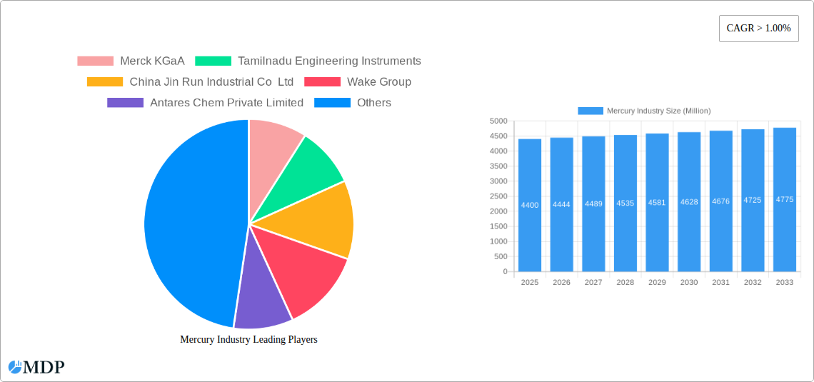 Mercury Industry Research Report - Market Size, Growth & Forecast