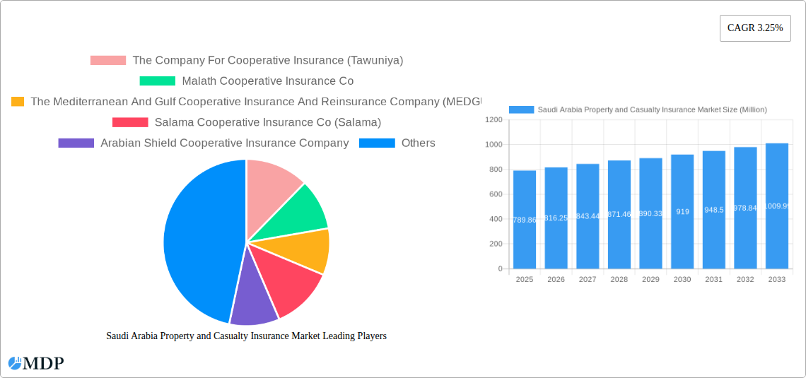 Saudi Arabia Property and Casualty Insurance Market Research Report - Market Size, Growth & Forecast