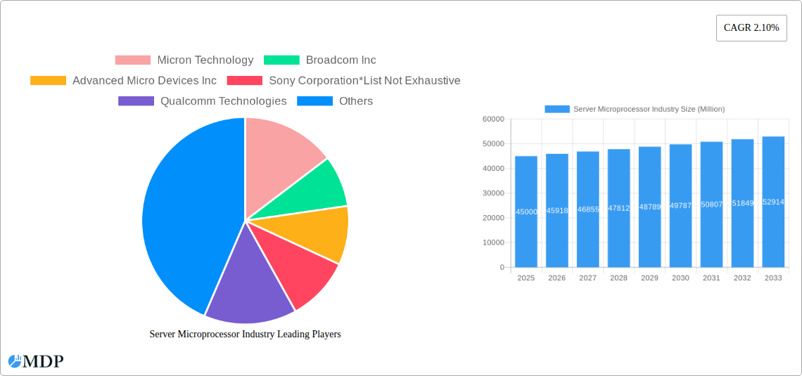 Server Microprocessor Industry Research Report - Market Size, Growth & Forecast
