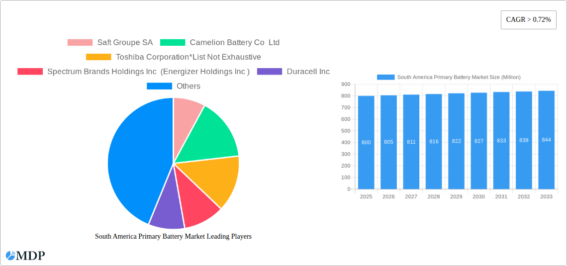 South America Primary Battery Market Research Report - Market Size, Growth & Forecast