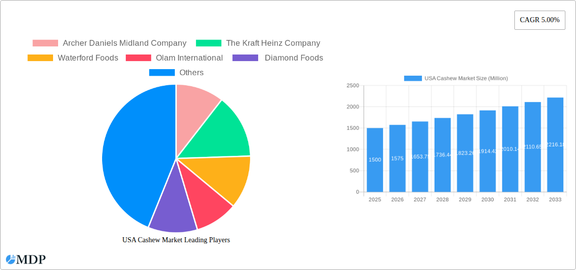 USA Cashew Market Research Report - Market Size, Growth & Forecast