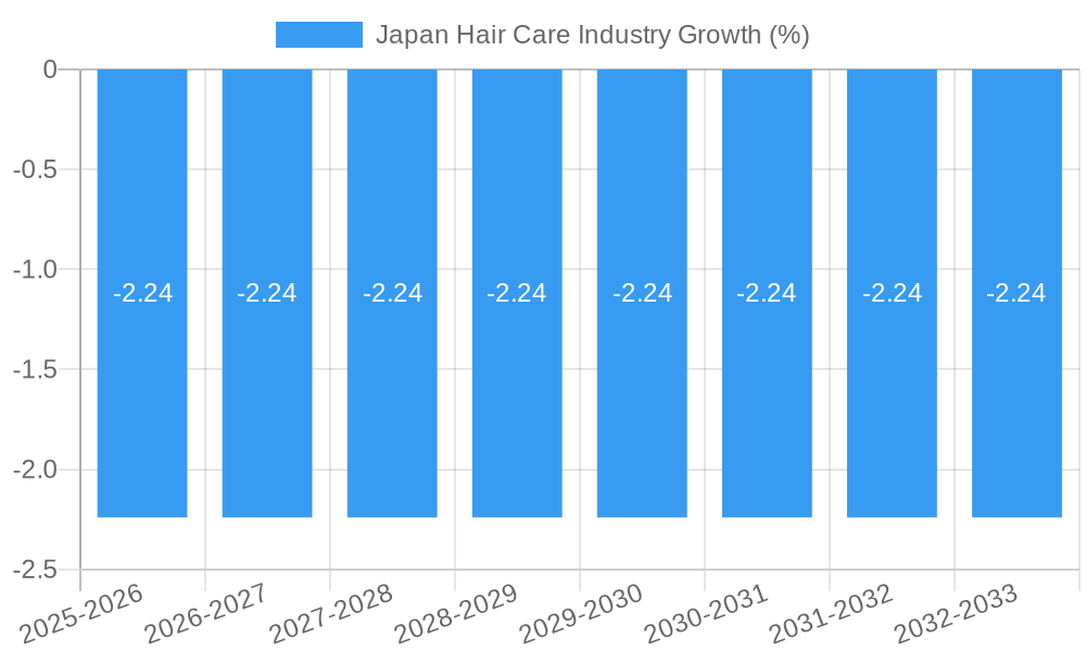 Japan Hair Care Industry Growth