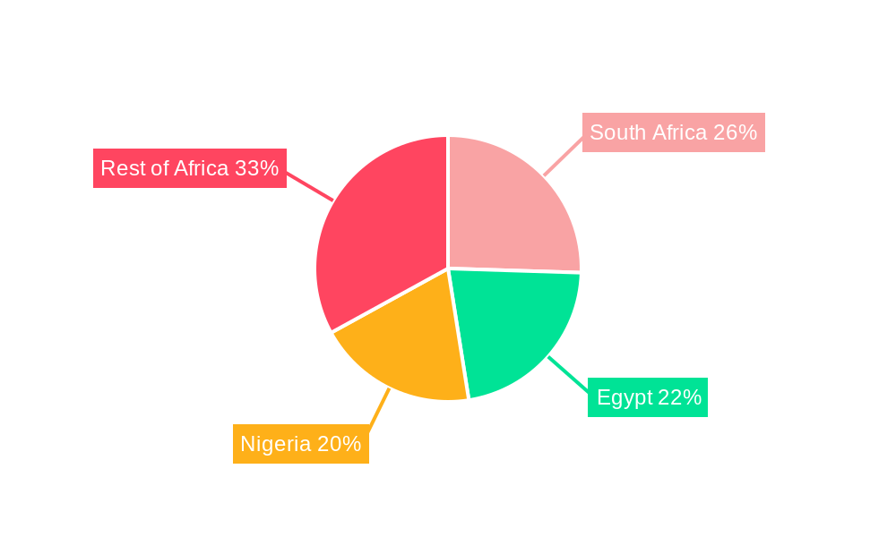 African Food Flavors and Enhancers Market Market Share by Region - Global Geographic Distribution