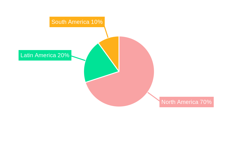 Americas Flash Memory Market Regional Share