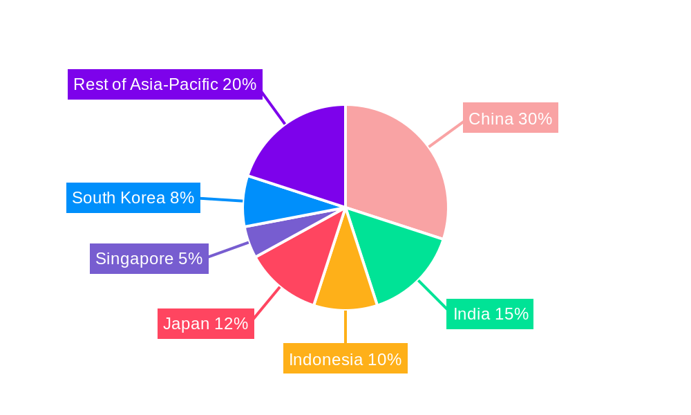 Asia-Pacific Commercial Aircraft In-Flight Entertainment System Market Regional Share