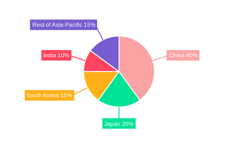 Asia Pacific Flash Memory Market Regional Share