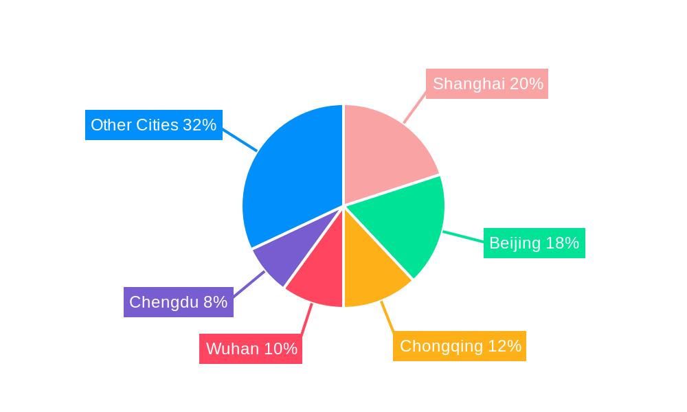 China Assisted Living Market Regional Share