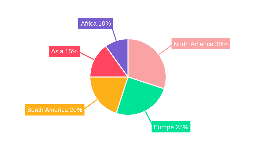 Citrus Crop Nutrition Market Share by Region - Global Geographic Distribution