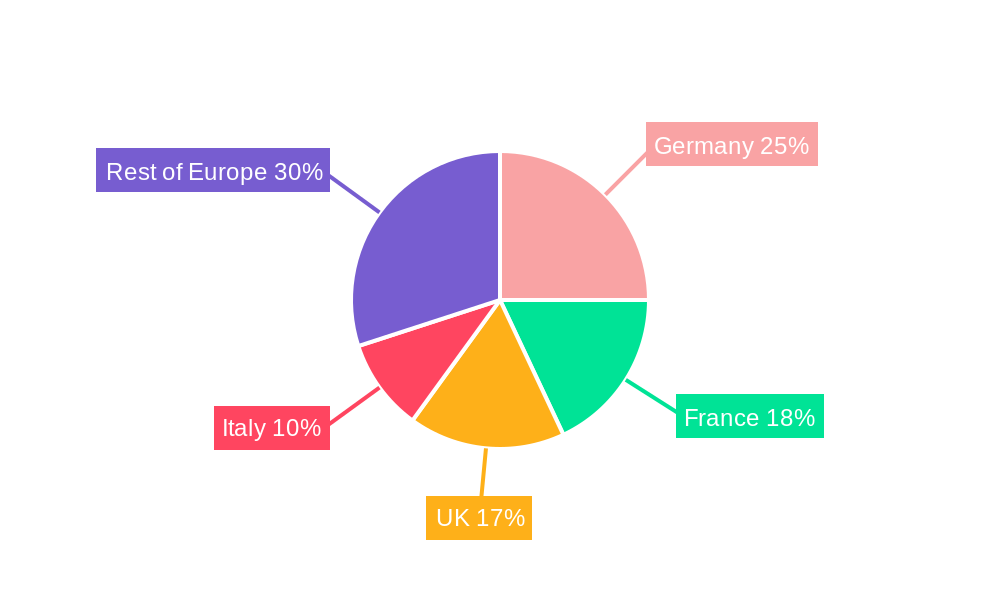 Drone Services Market in Europe Regional Share