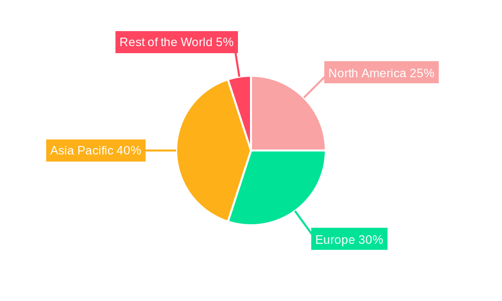 Electric Vehicle Motor Market Regional Share
